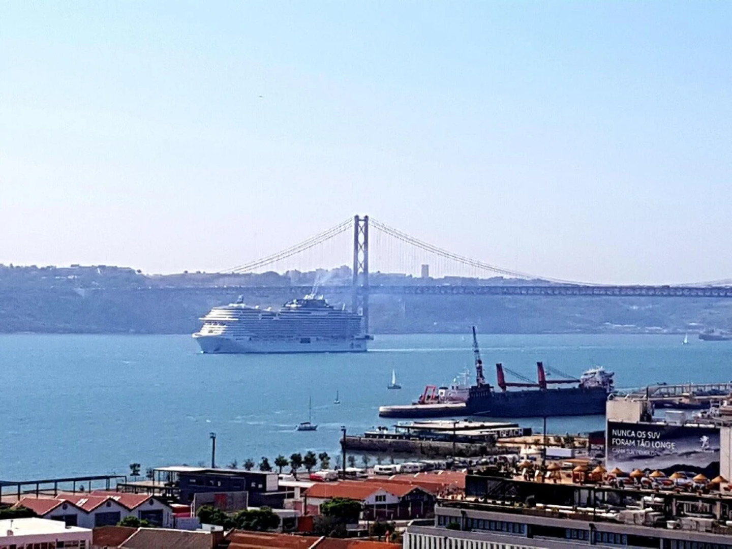 Apartment With 2 Bedrooms in Almada, With Furnished Terrace and Wifi -