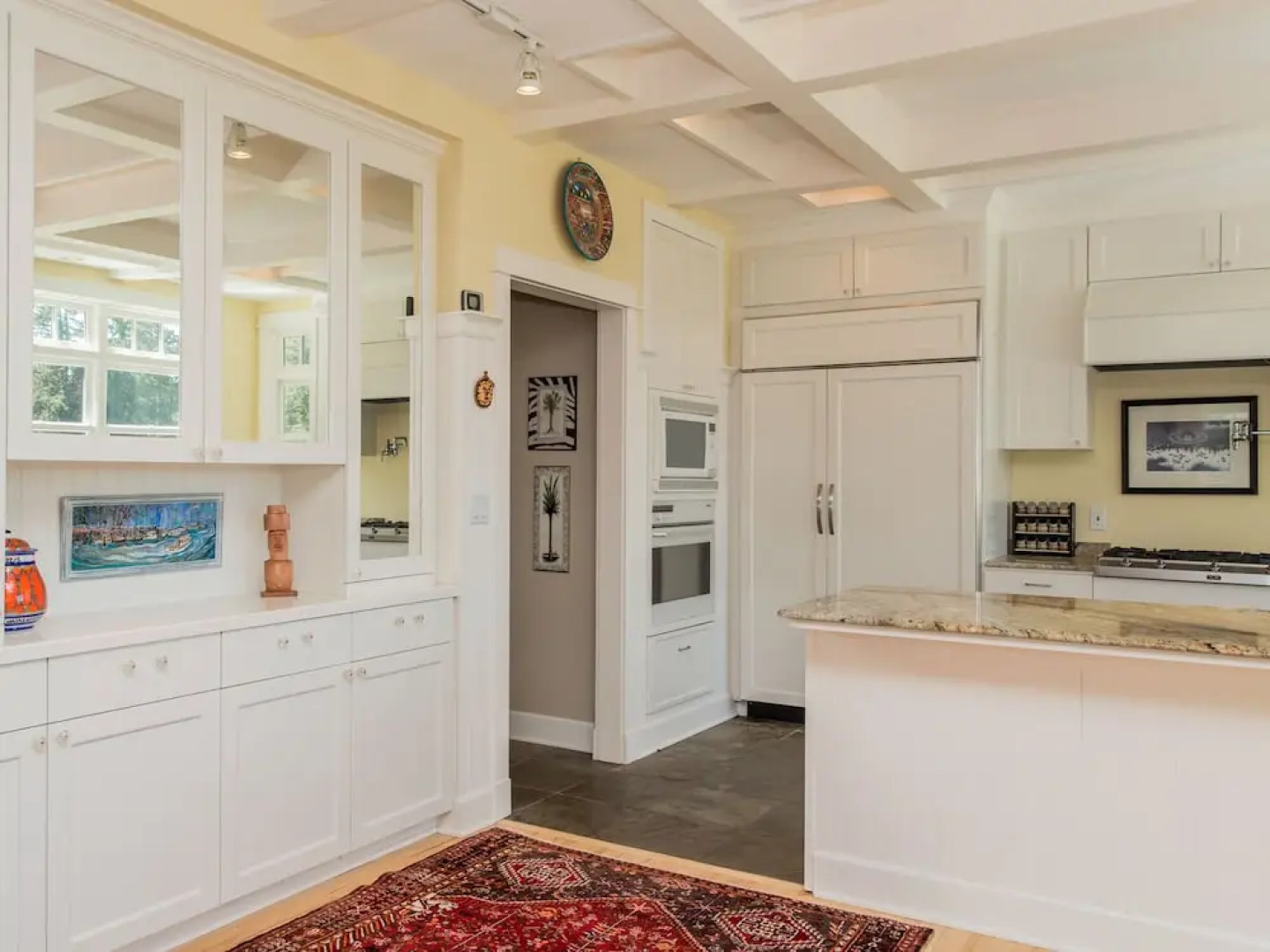 Bainbridge Island Beach and Dock by RedAwning