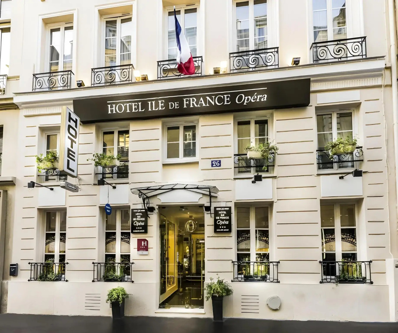 Hotel Ile de France Opéra