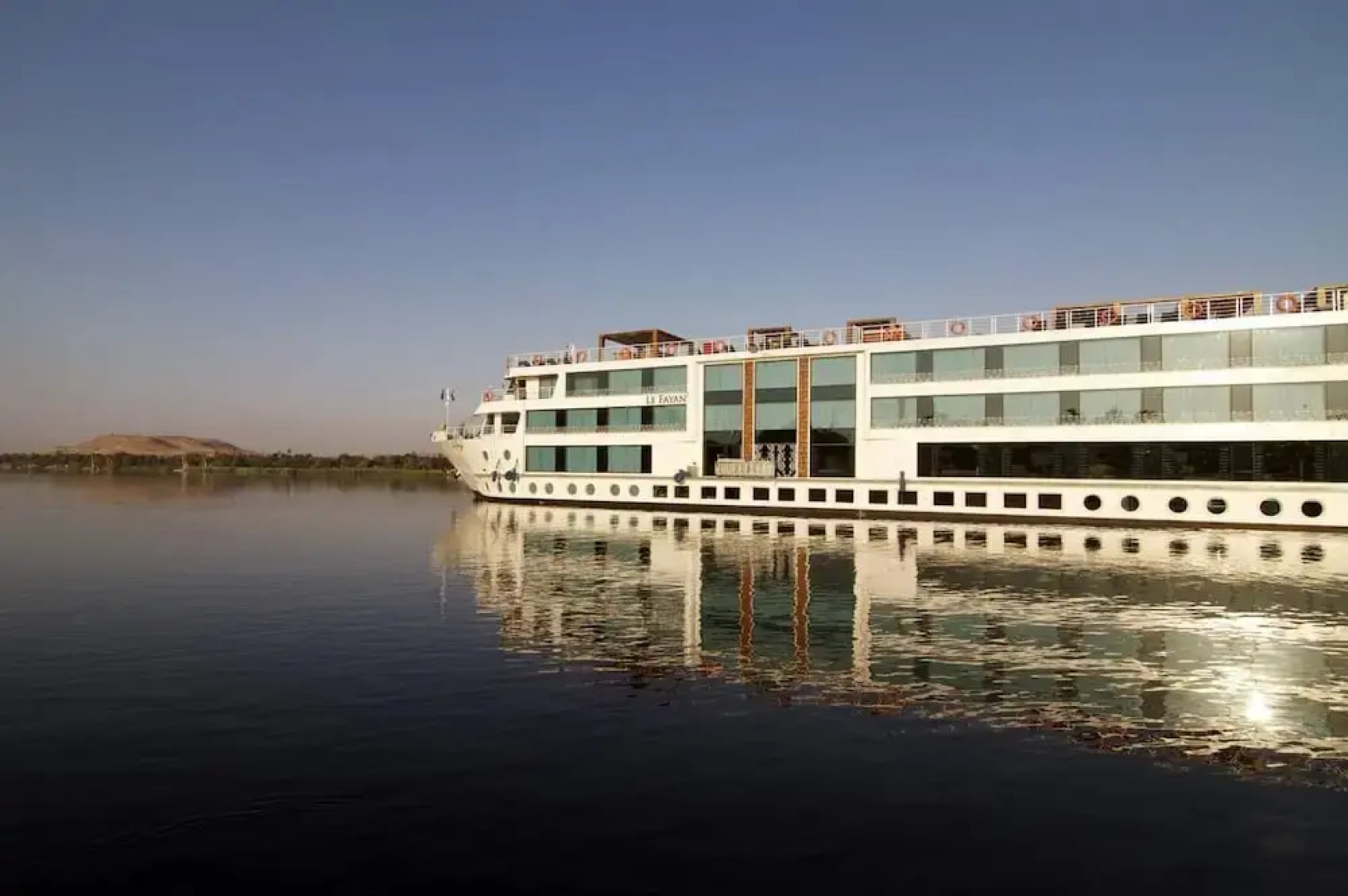 Le Fayan Nile Cruise - Till 17-9 Sat From Luxor for 4&7 Nights Wed From Aswan for 3&7 Nights - 18-9 to 20-11 Thu from Luxor for 4&7 Nights Mon From Aswan for 3&7 Nights - 22-12 Mon from Luxor for 4&7 Nights Fri From Aswan
