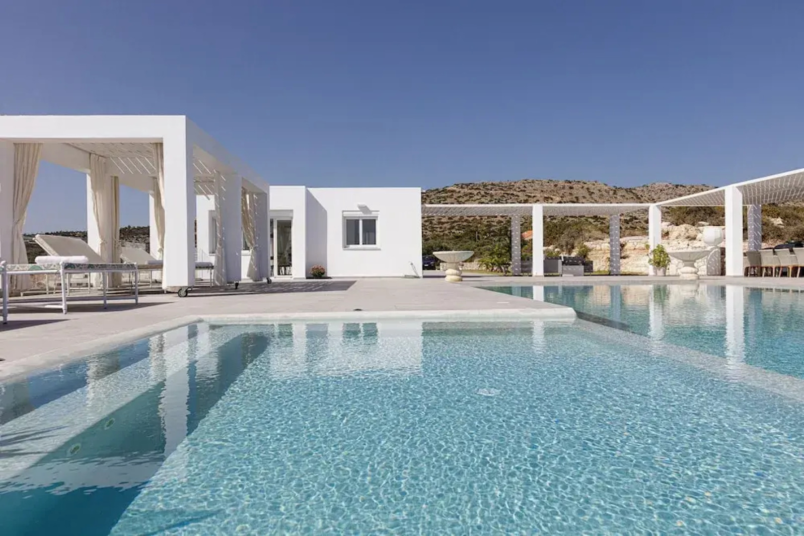 Luxurious Villa With Amazing 360 sea Views Infinity Pool 500m From the Beach