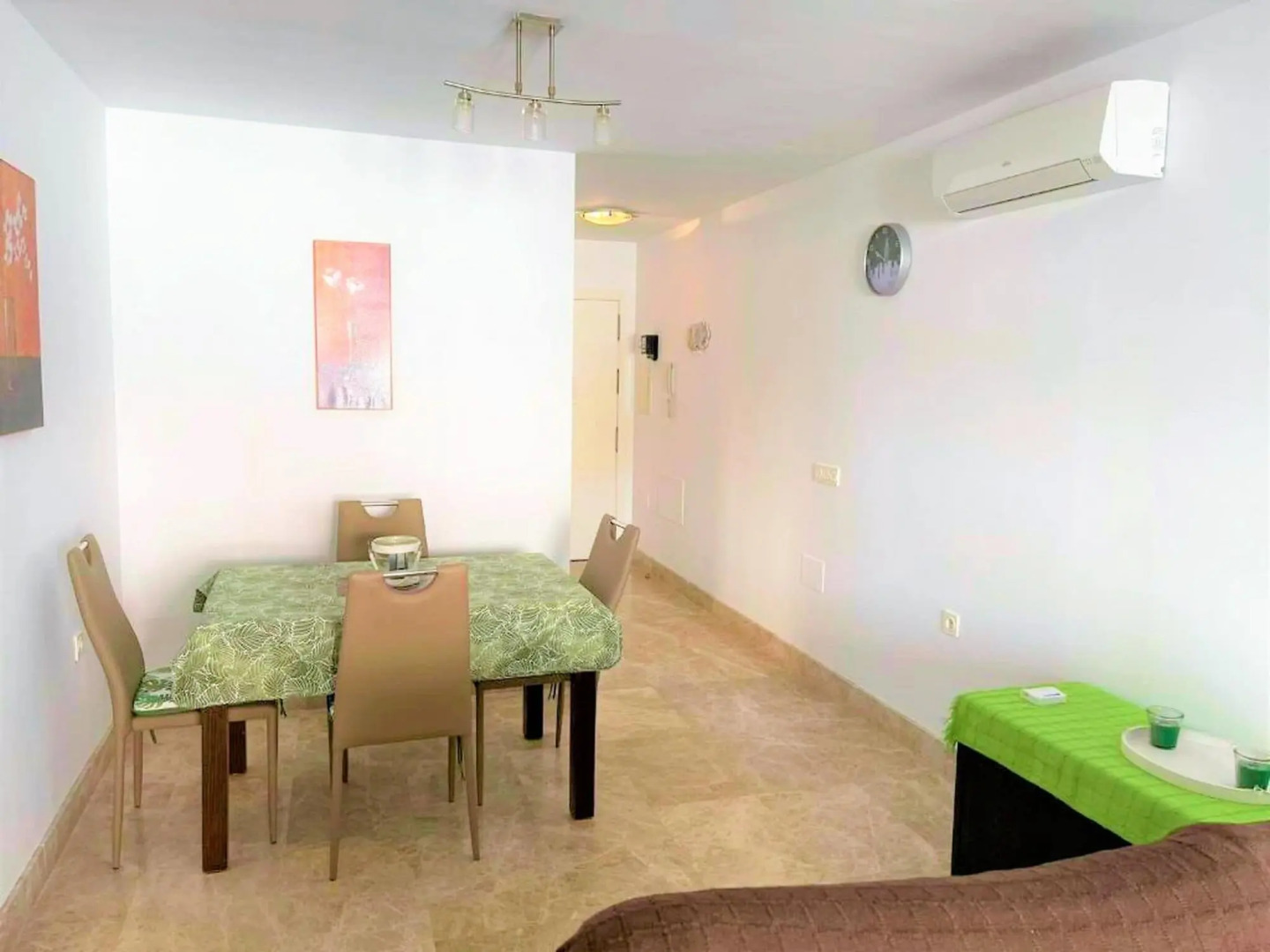 Pleasant apartment in Almerimar with shared pool