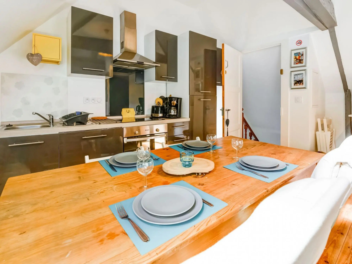 Cosy studio in Isigny sur Mer with a terrace