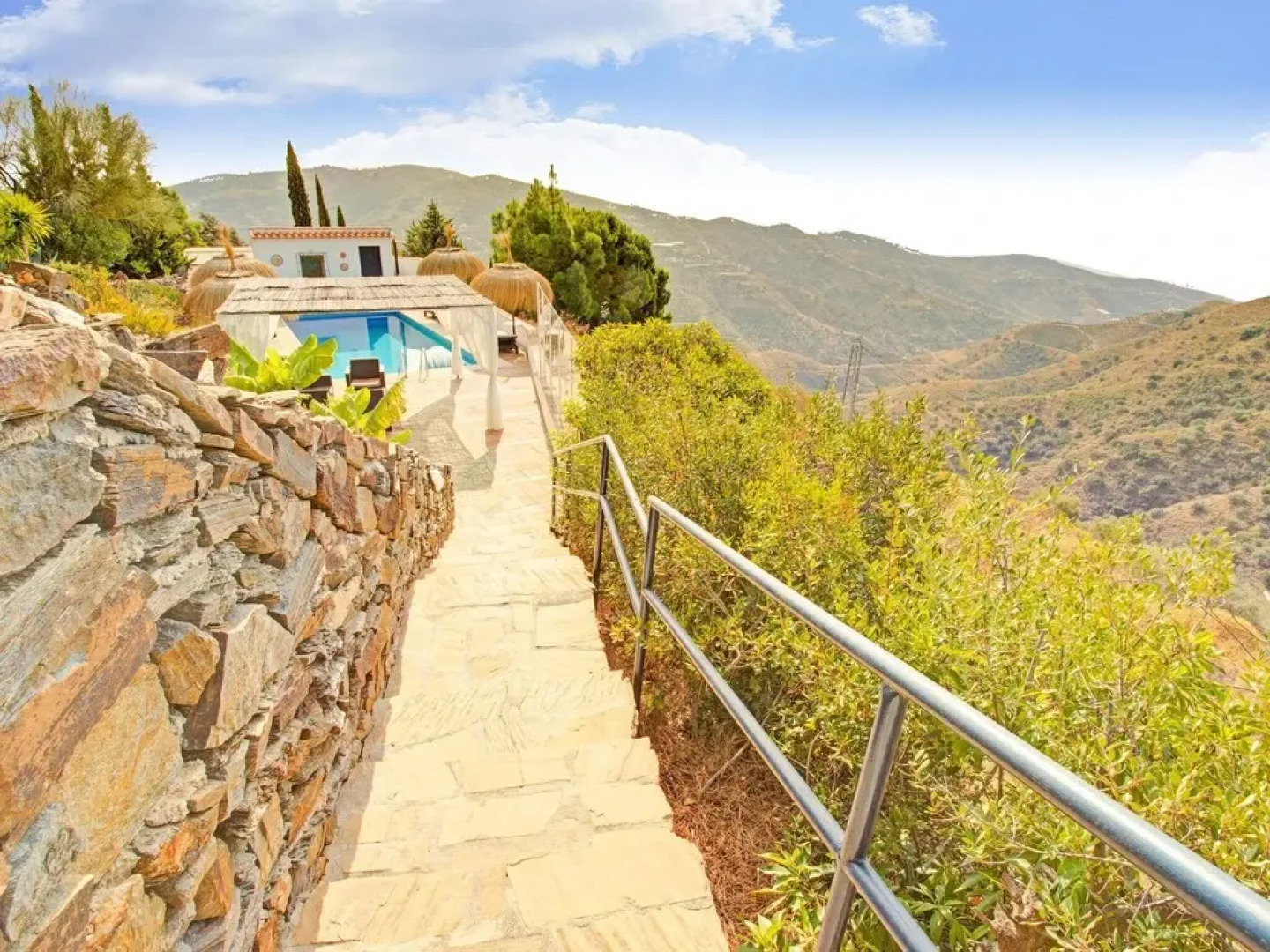 Serene Holiday Home in Sayalonga With Private Pool