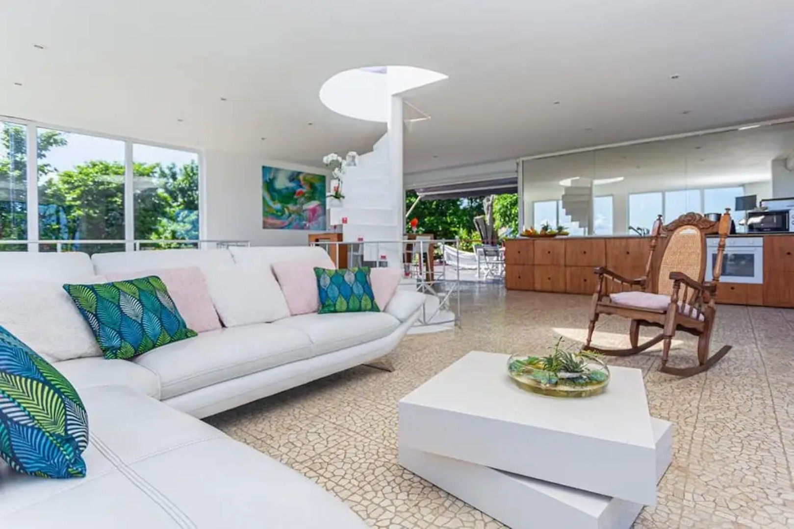 Villa With 2 Bedrooms in Sainte Rose, With Wonderful sea View, Private Pool, Enclosed Garden