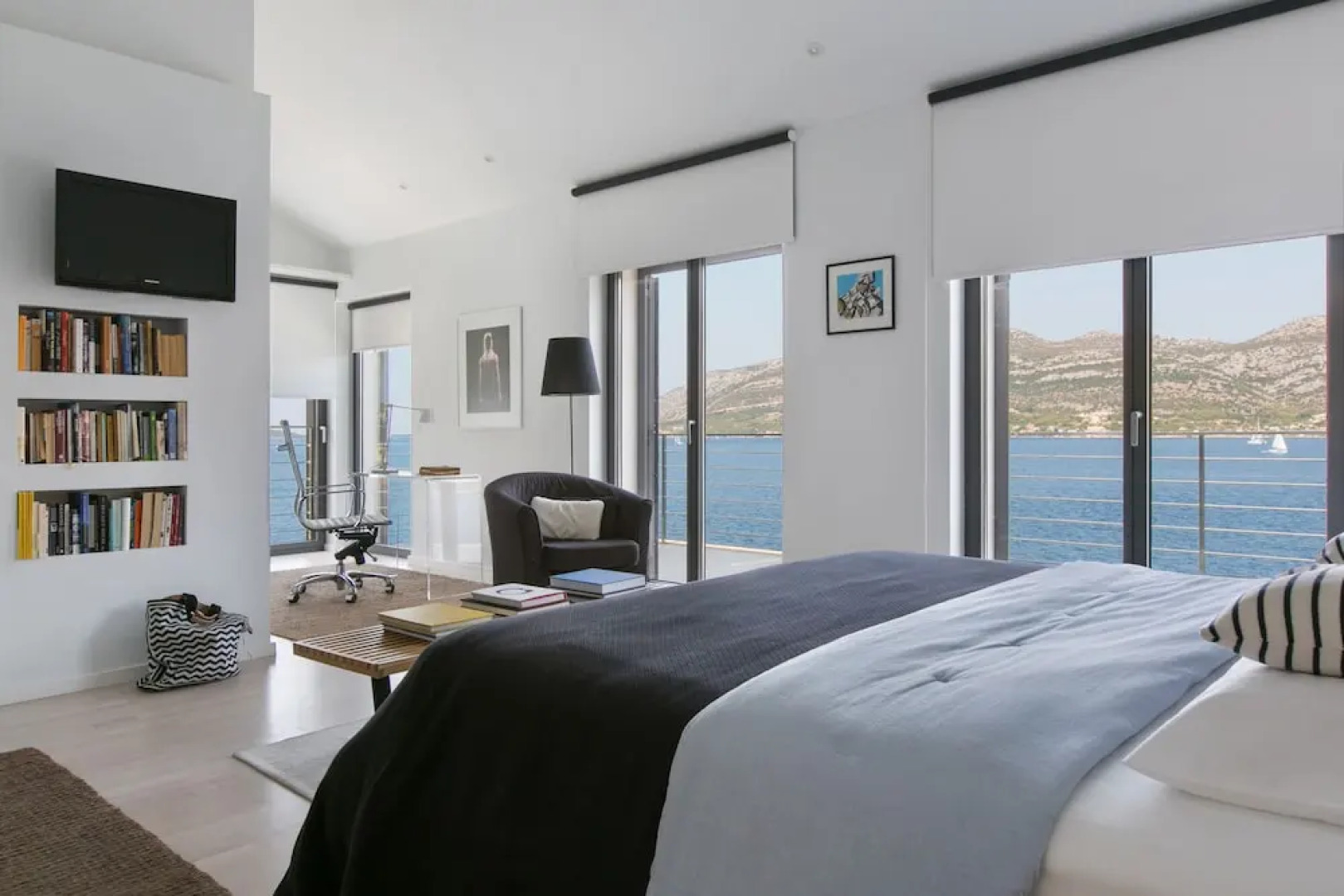 Beachfront Villa Poseidon with Heated Pool