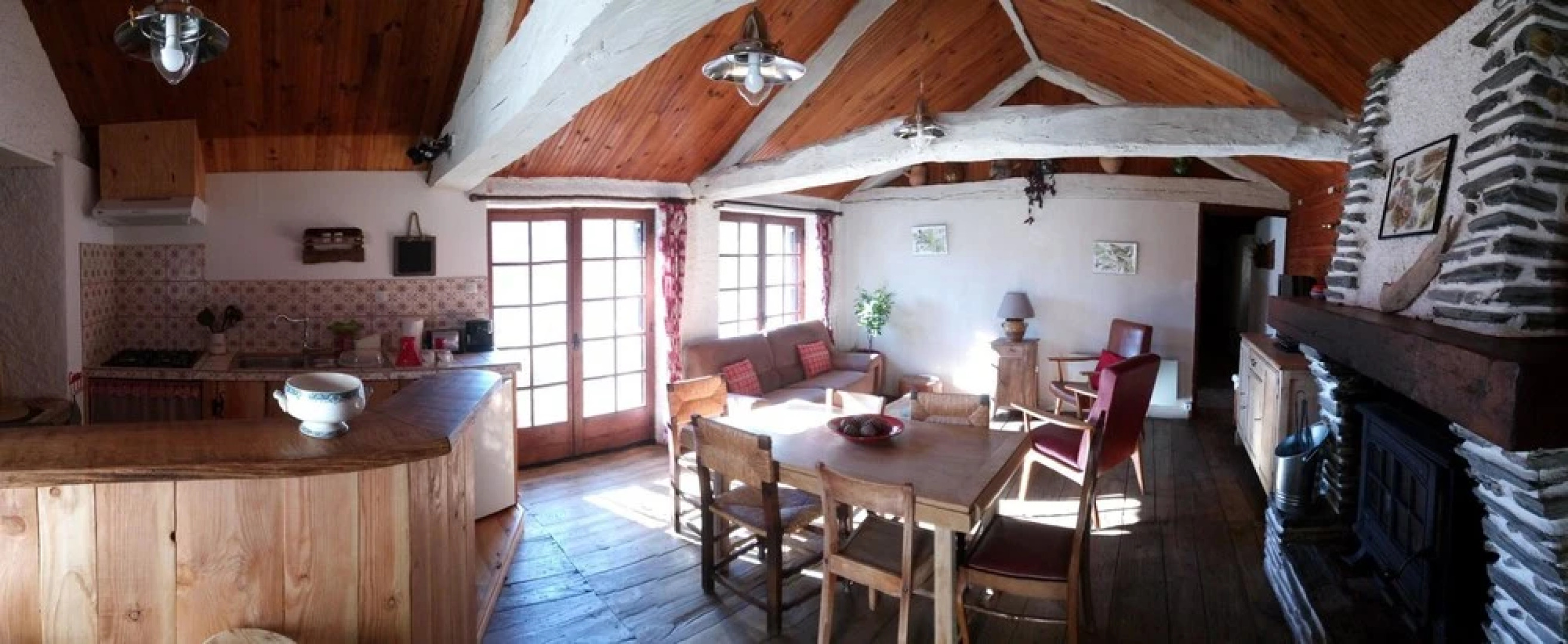 House With 2 Bedrooms in Le Bez, With Wonderful Mountain View and Furnished Garden