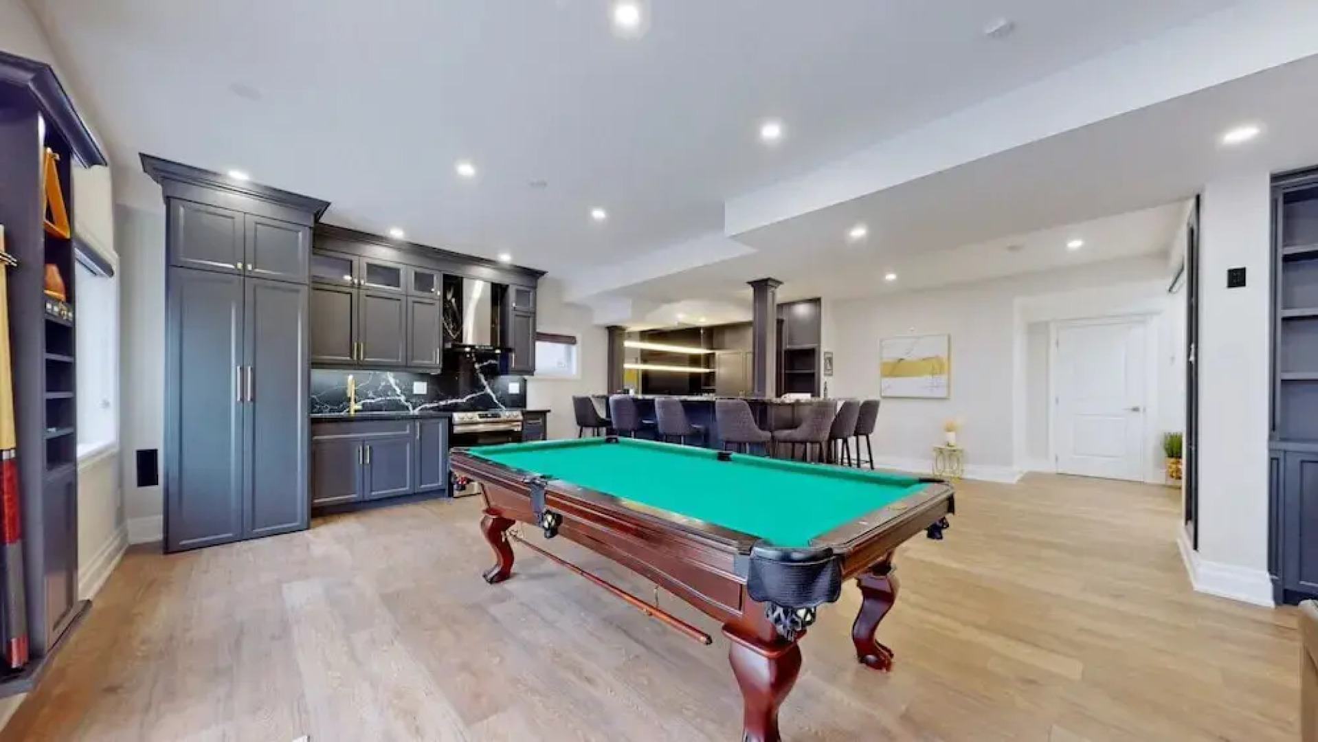 Family Modern Walkout Basement w Sauna Ski Resort 30min