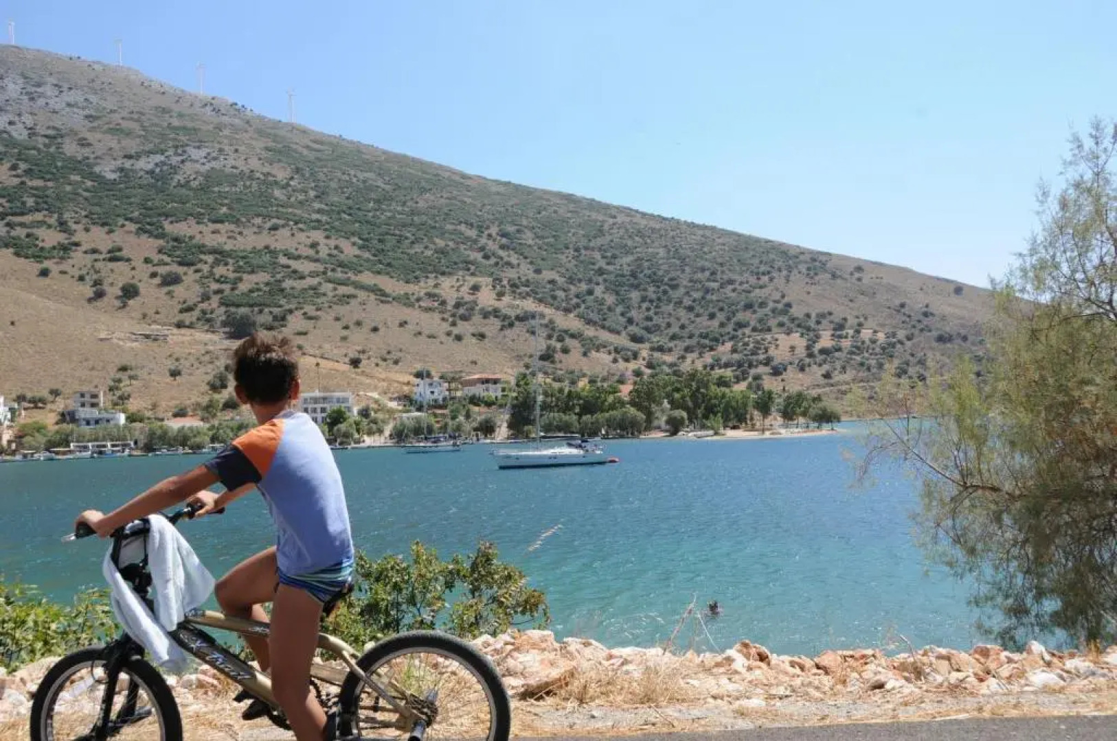 Spacious Sea Front Apartment - Porto Bouffalo - Evia