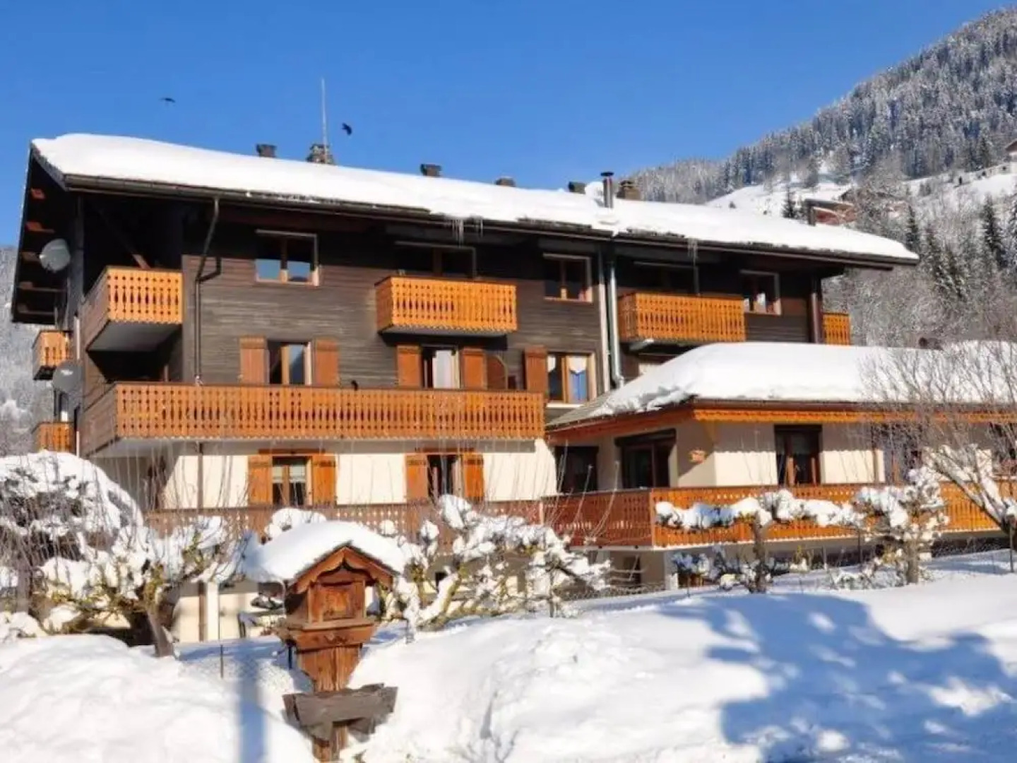 Apartment With 3 Bedrooms in La Chapelle-d'abondance, With Wonderful M