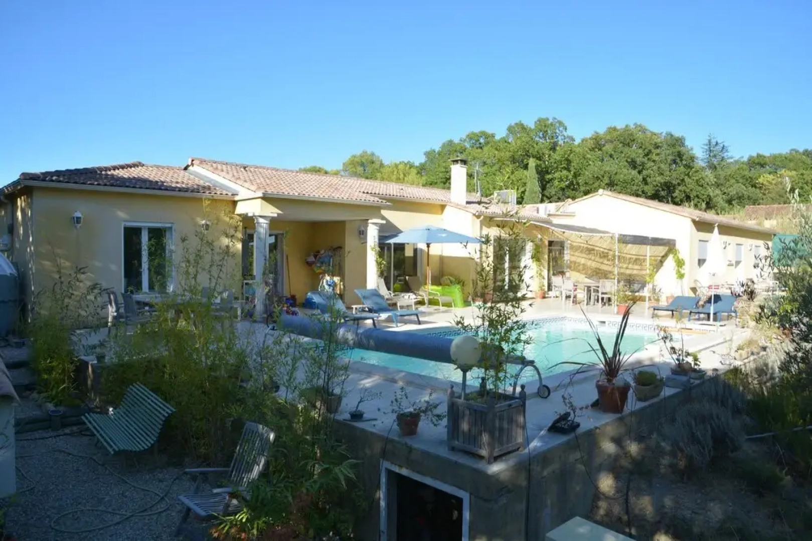 Villa With 4 Bedrooms in Sainte-anastasie, With Private Pool, Enclosed Garden and Wifi - 40 km From the Beach