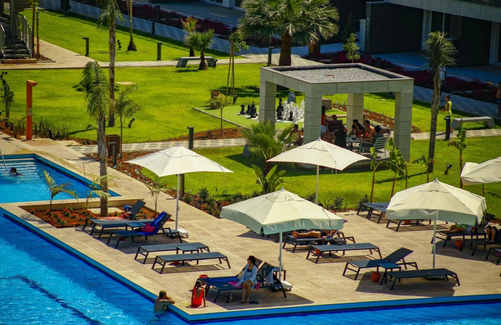 Comfortable Flat Close to the Beach With Shared Pool and Balcony in Iskele Cyprus