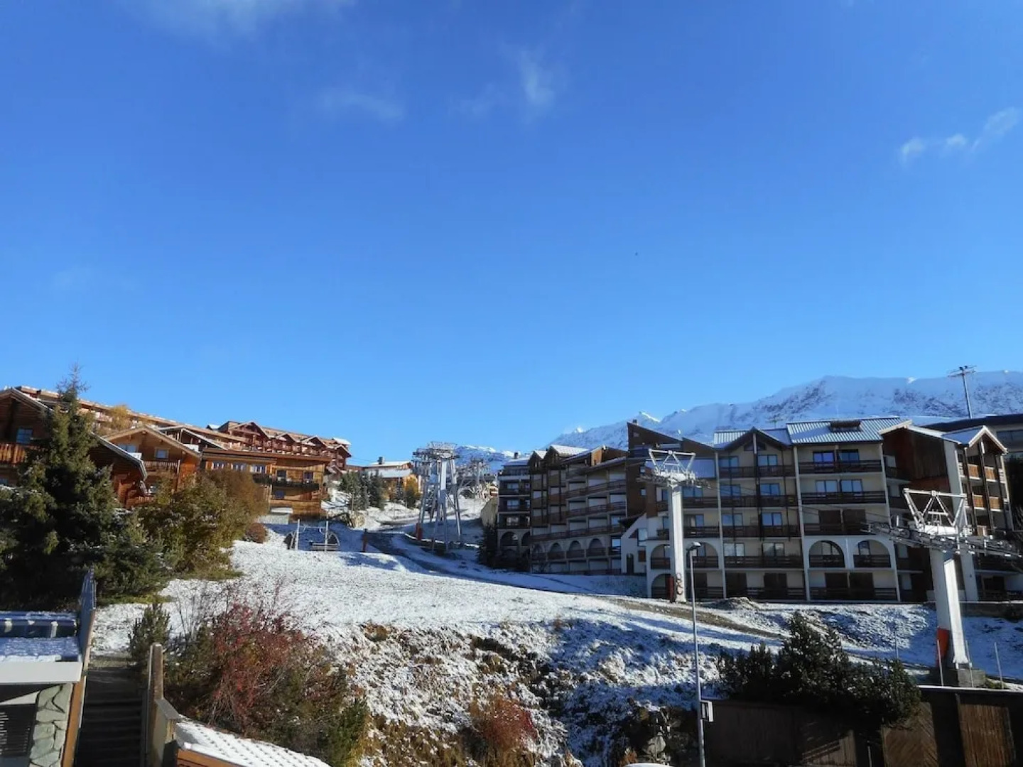 Studio in Huez, With Wonderful Mountain View