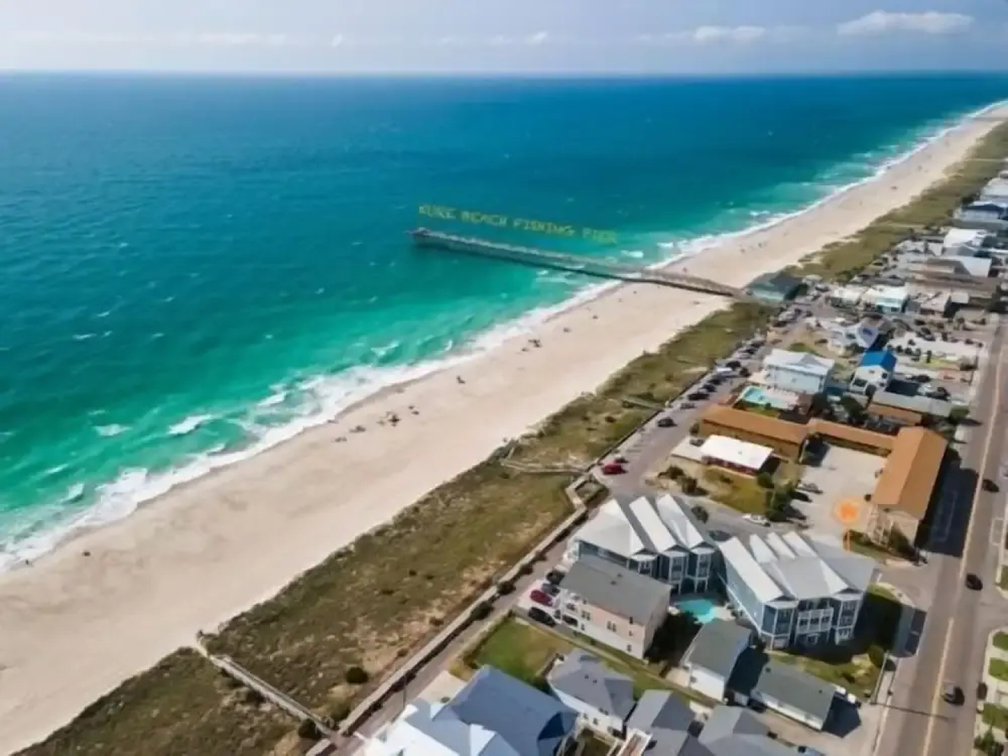Kure Beach Villa - Enjoy Three Levels Of Luxury! Outdoor Pool And Garage Parking! 2 Bedroom Townhouse by RedAwning