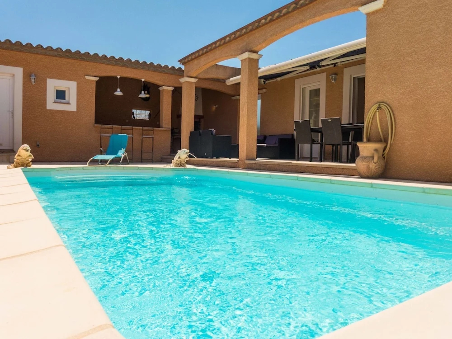 Spacious Furnished Holiday Villa With Private Pool and Covered Terrace
