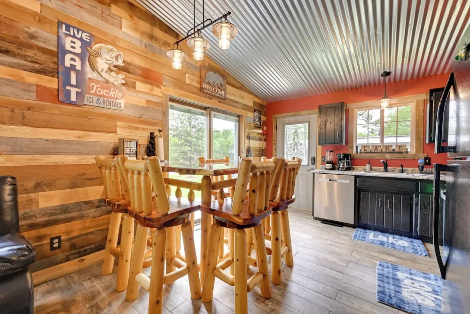 Lakeside Cabin w/ Fire Pit: Near Pine Point Park!