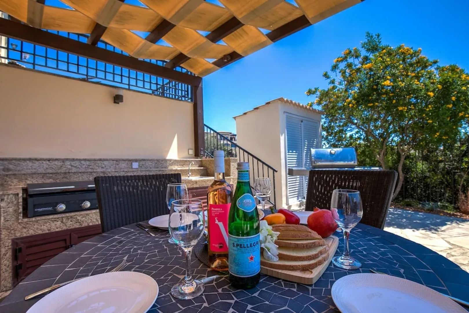 Stunning 3 bedroom villa 'BZ01' with private pool, stunning views, communal pool and resort facilities, Zephyros Village on Aphrodite Hills Re