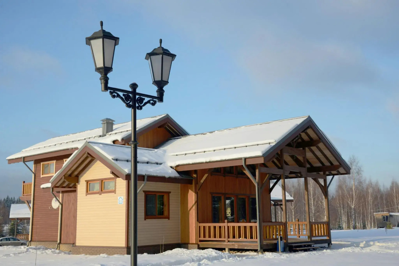 Коттедж Б1 на базе отдыха Новинки Парк