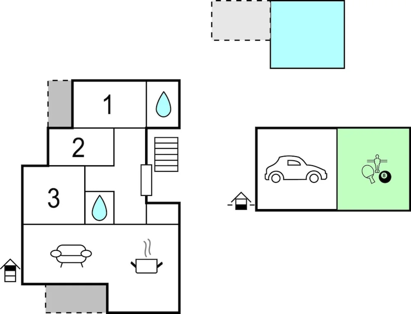 Awesome Apartment in Kostrena With 3 Bedrooms, Wifi and Outdoor Swimming Pool