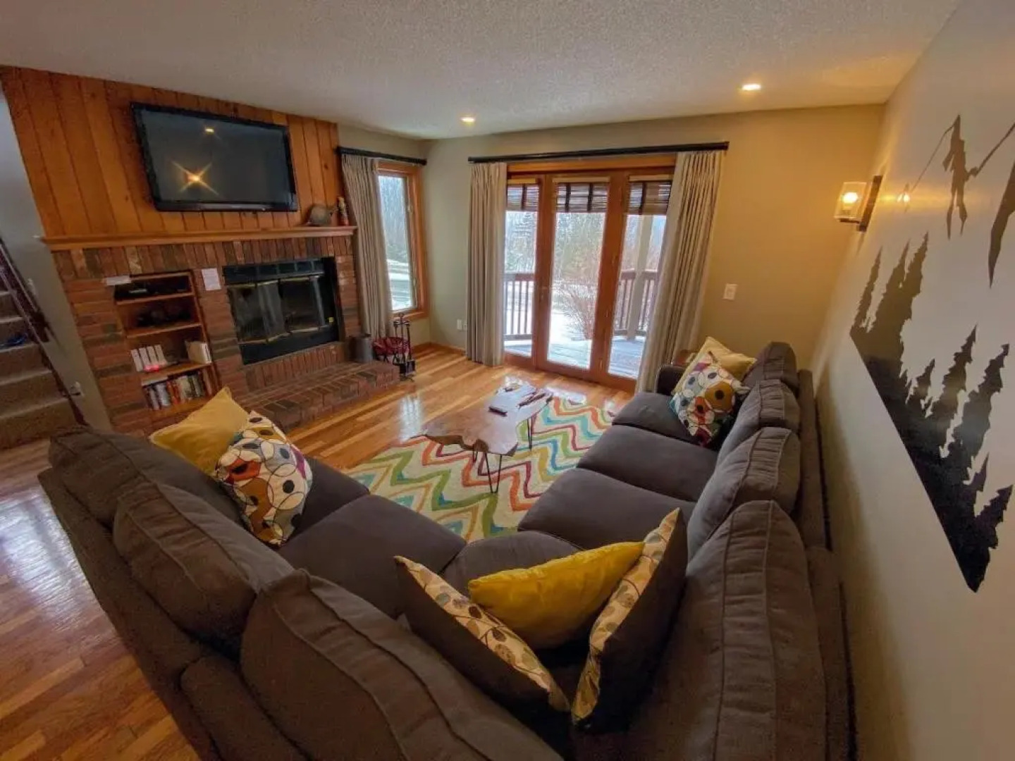 C1 Top Rated Ski In Ski Out Townhome Great views fireplaces fast wifi AC Short walk to slopes