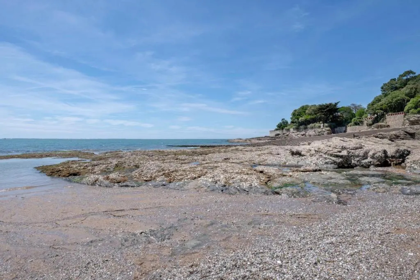 Rez-de-jardin cosy pour 3 personnes face a la plage de la Noeveillard