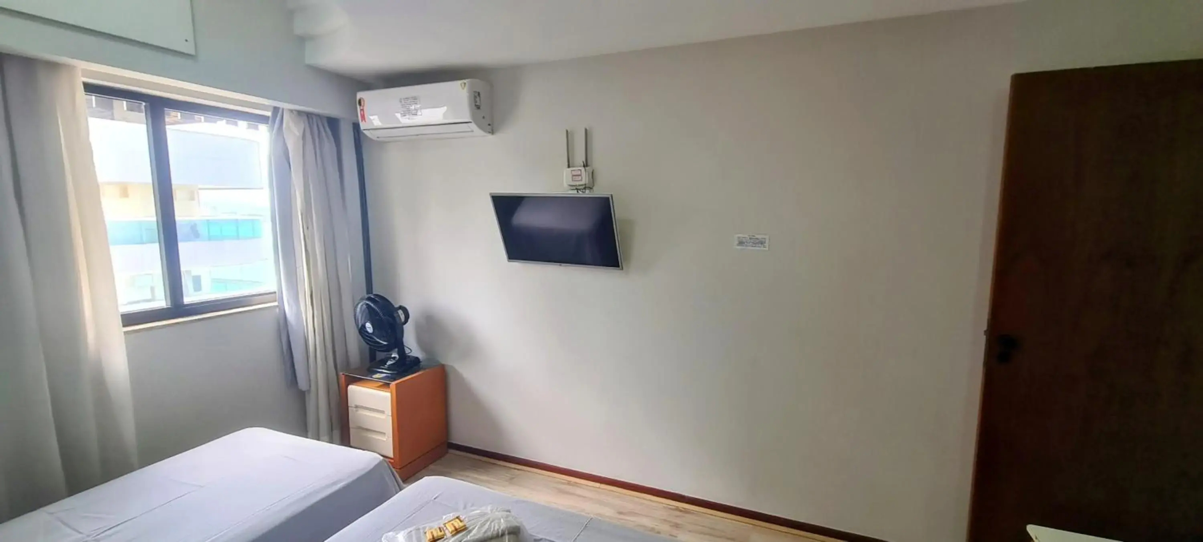 Flat Pasárgada 812, Free Bikes, pé na praia