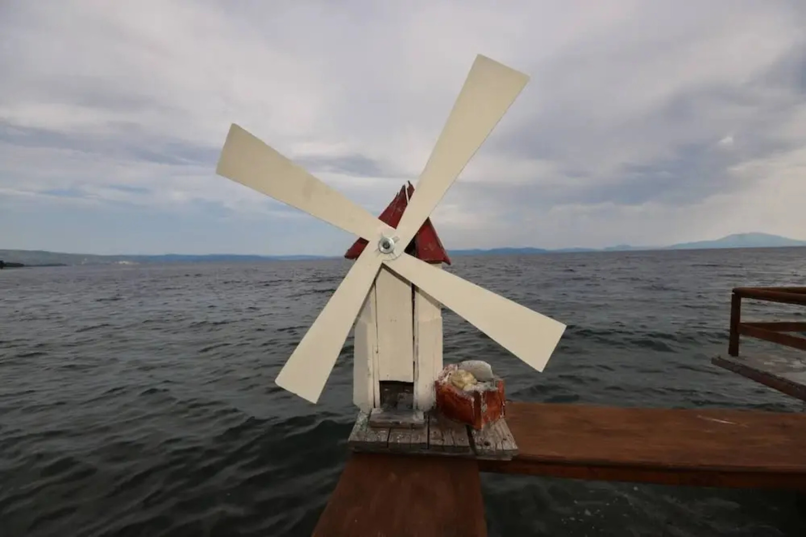 Villa in Malaki in Sea With Playground