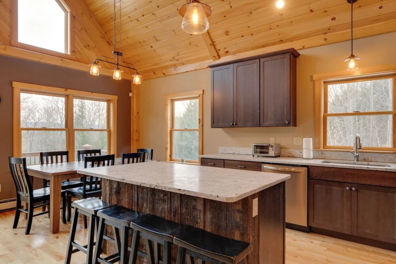 Spacious Cabin: 10 Mi to Sunday River Skiing!