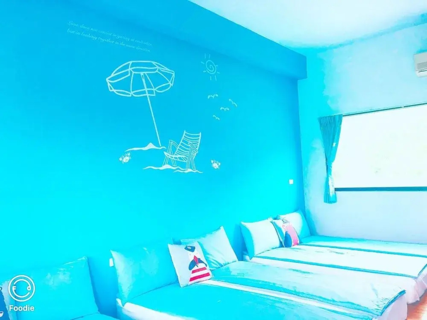 Blue and White Holiday B&B