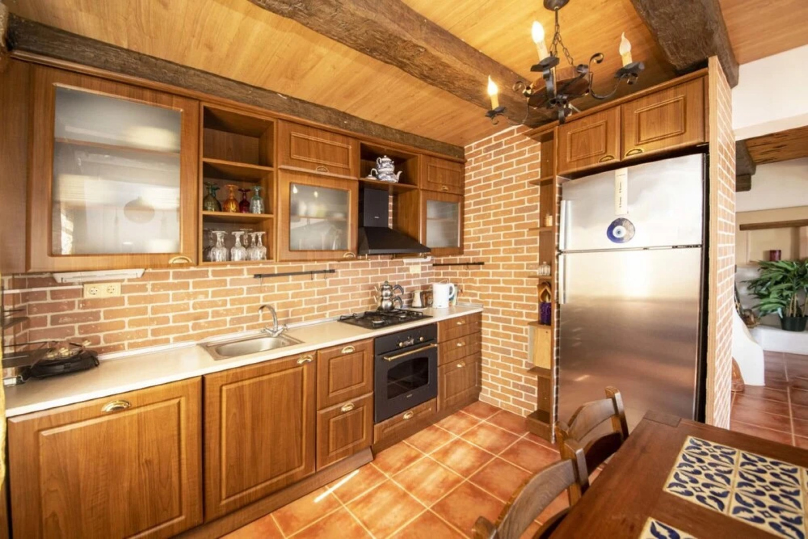 Villa in Bodrum With Shared Pool and Backyard