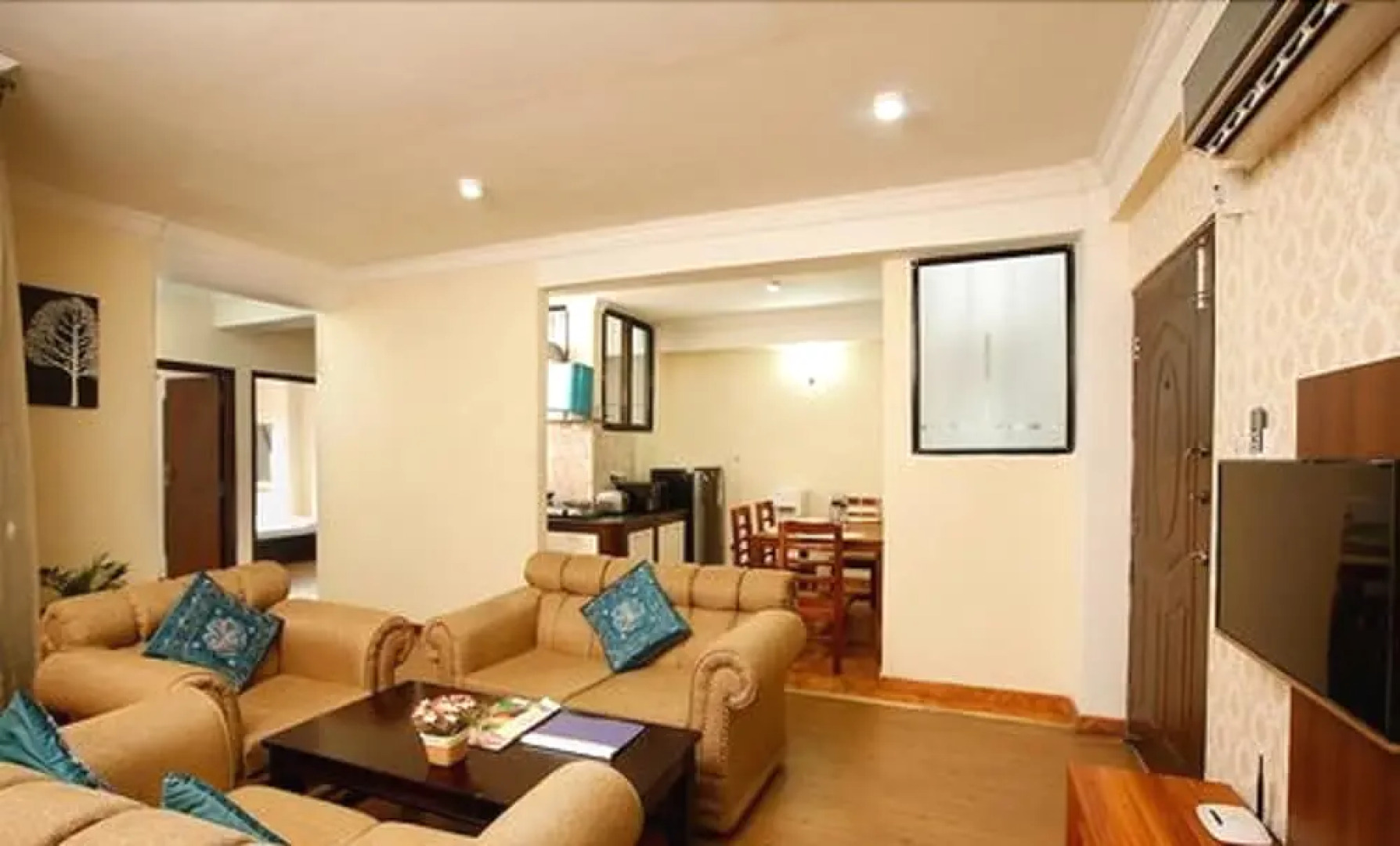 Vibrant  2BHK Apartment by Casa Deyra