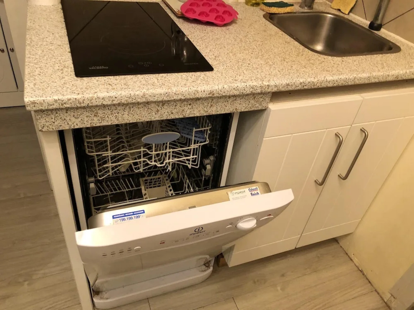 Studio in Vars, With Wonderful Mountain View, Furnished Balcony and Wifi