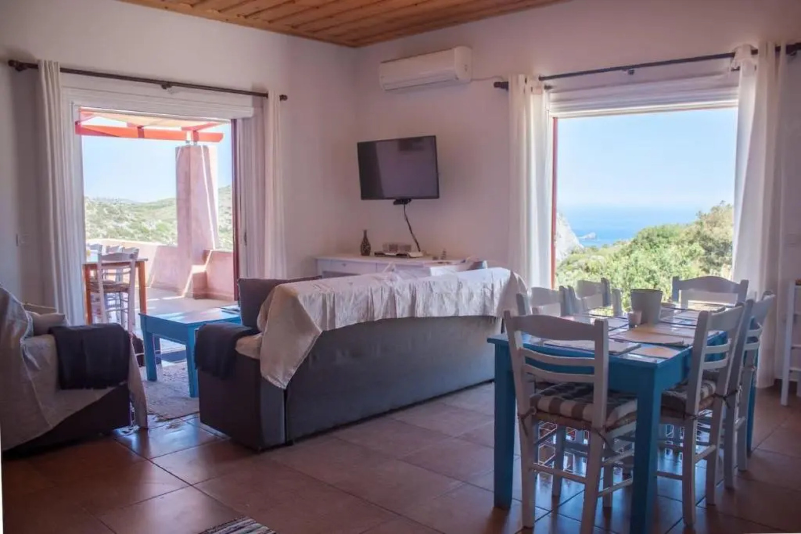 Secluded 3 BR House 5 mins from Kapsali