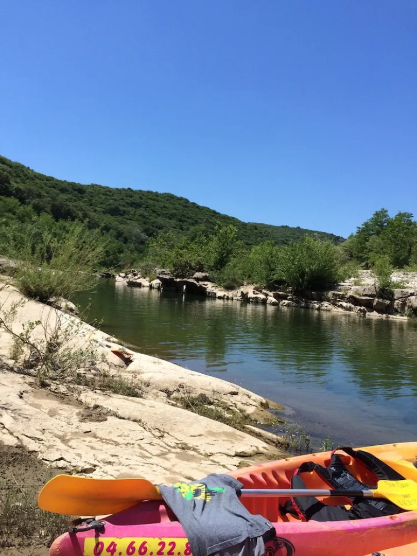 House With 4 Bedrooms in Castillon-du-gard, With Private Pool, Enclose