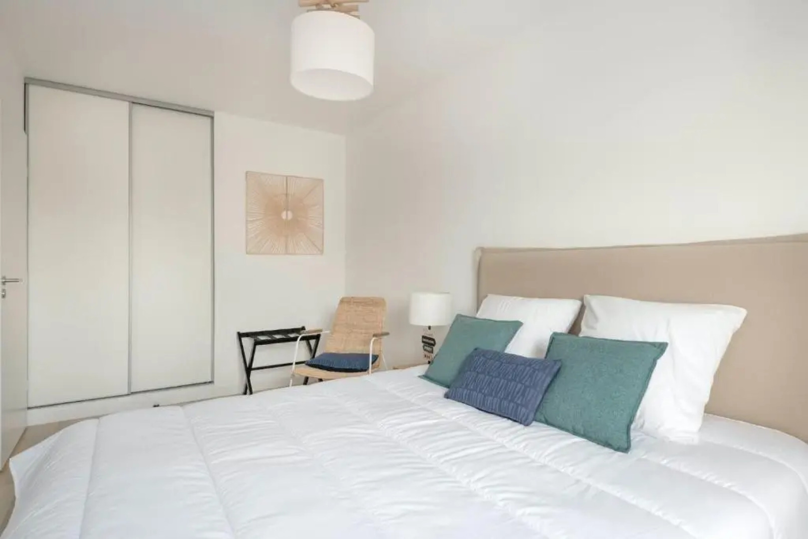 Dans une residence de style balneaire en Bretagne