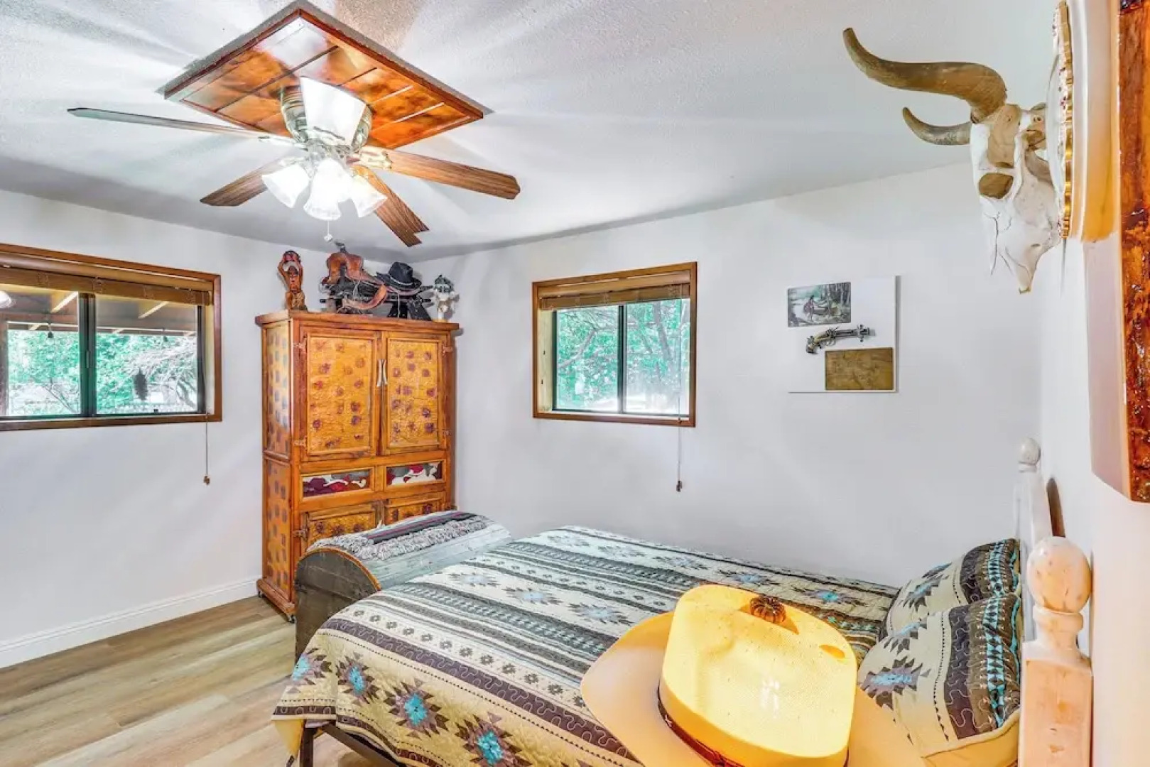 Walk to Rainbow Lake: Cabin w/ Game Room & Yard