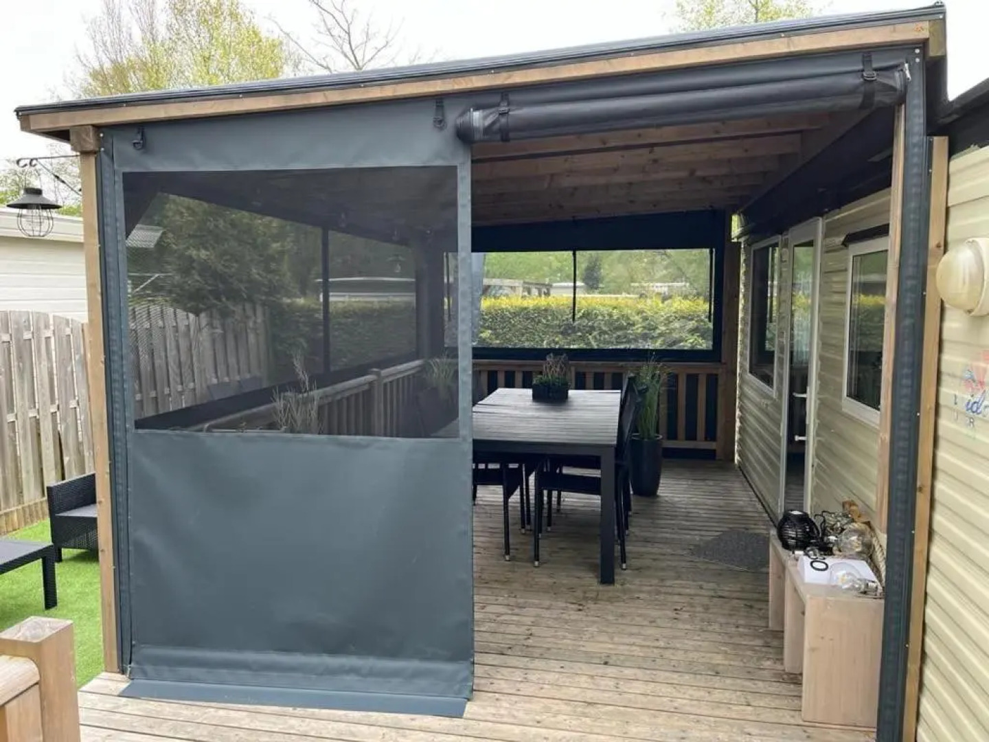 Chalet op vakantiepark Bergumermeer
