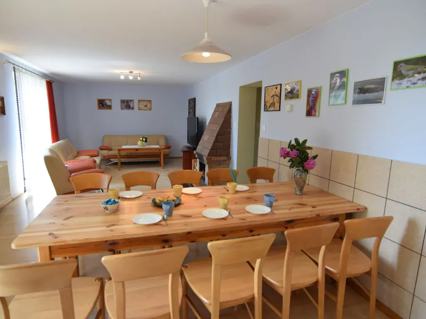 Cottage in a Quiet Location by the Lake Mausz, Parchowo in Kashubia