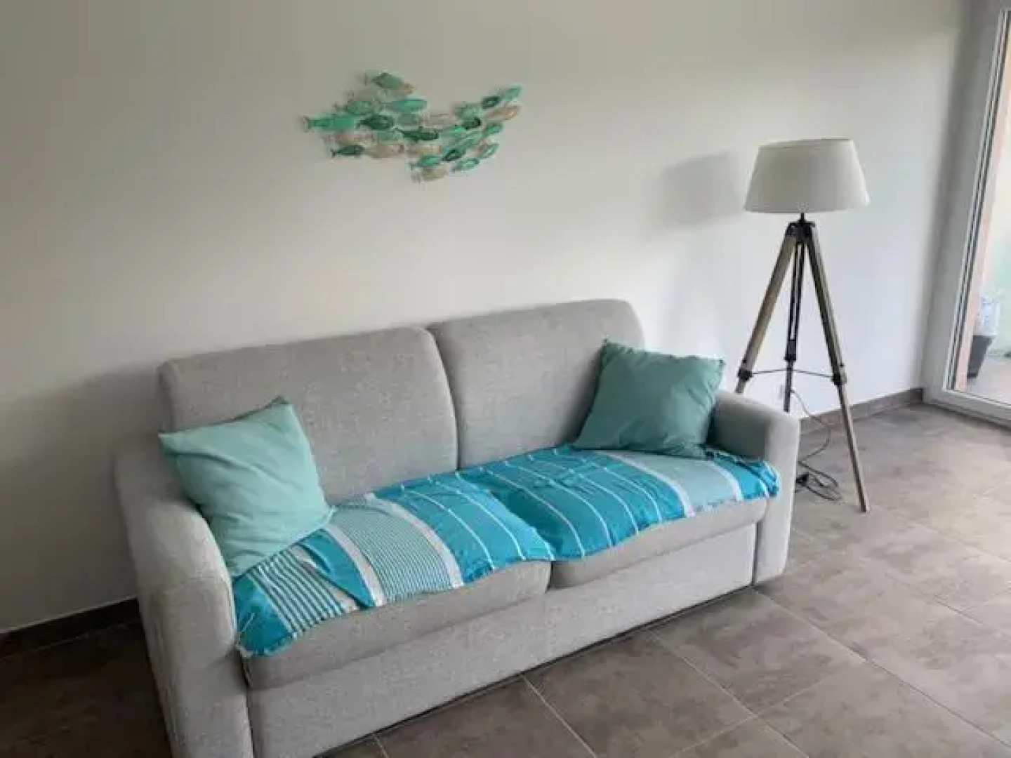 T2 neuf bord de plage - terrasse - CALVI