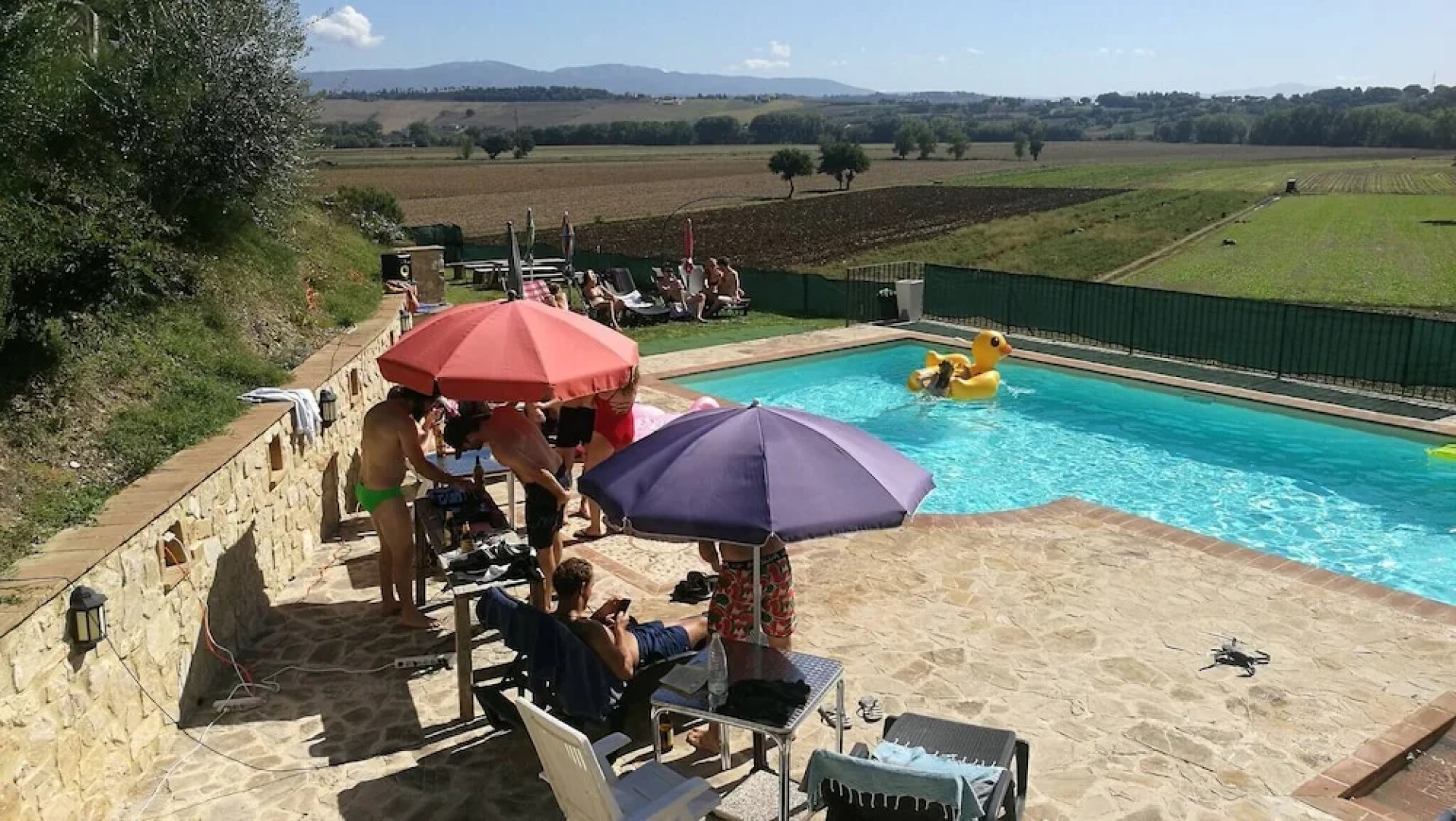 Portion of a Farmhouse With 30 Beds - 4 Apartments and 2 Rooms