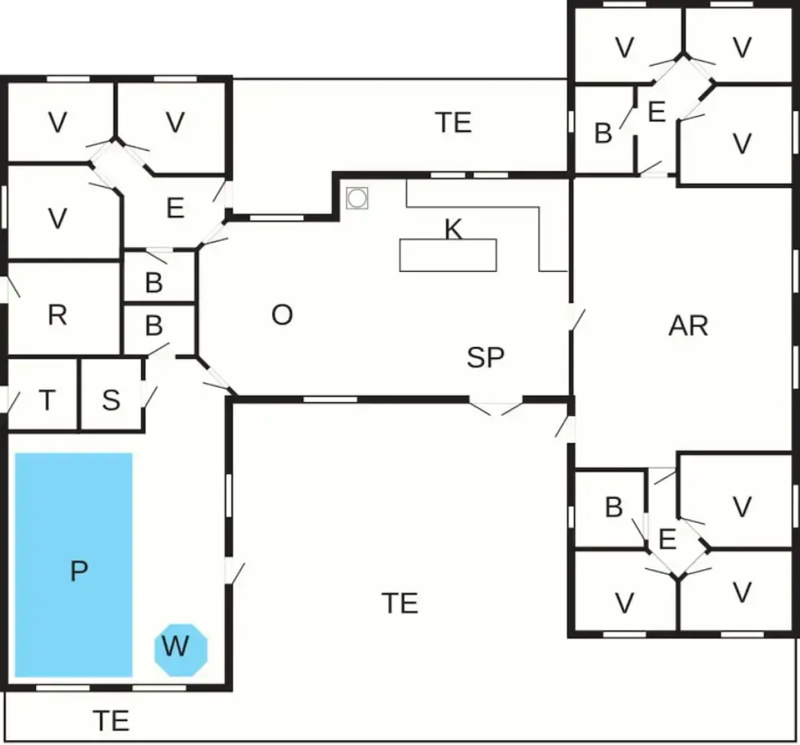 Spacious Holiday Home in Glesborg near Ocean