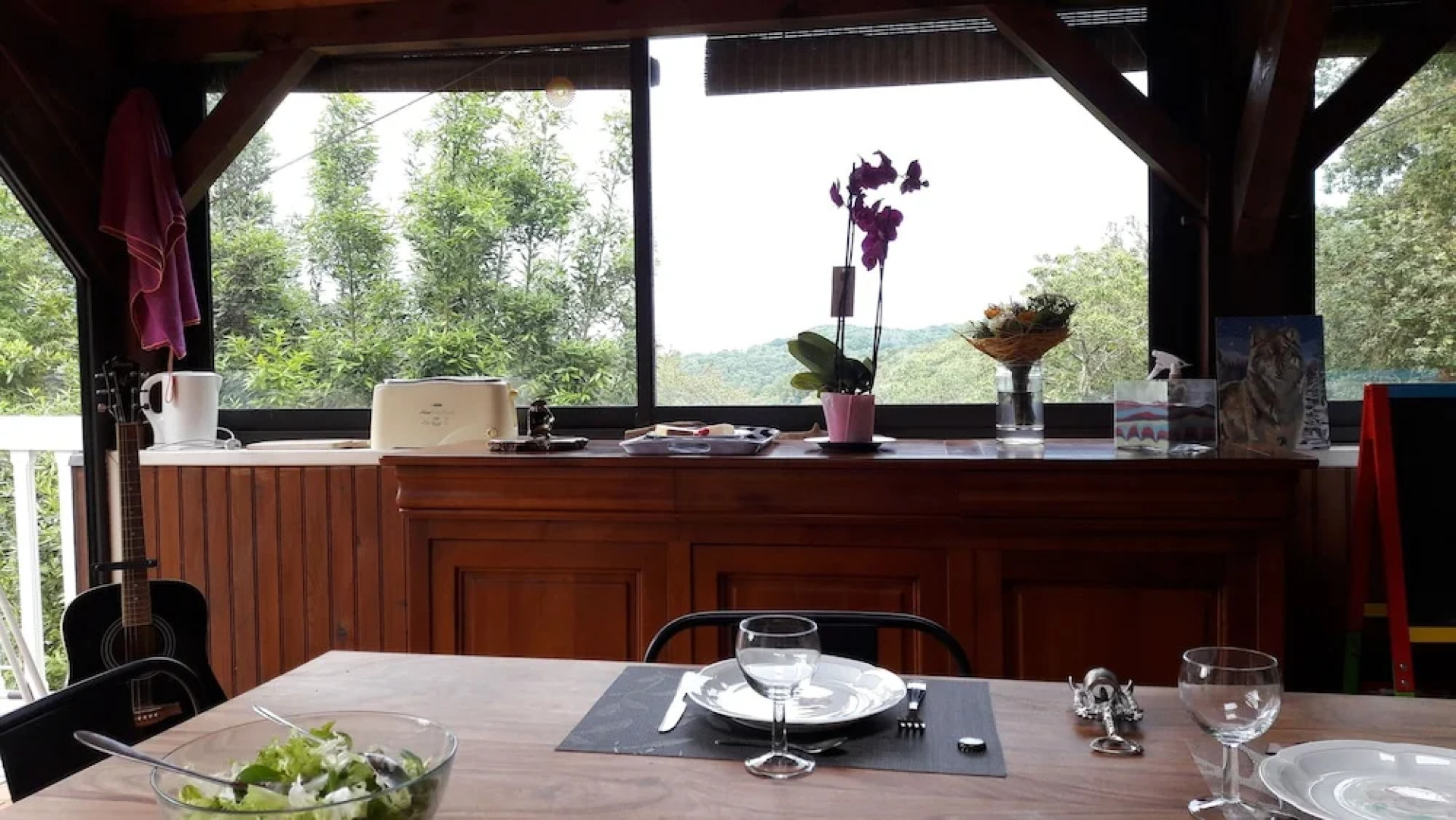 En plein coeur de la forêt