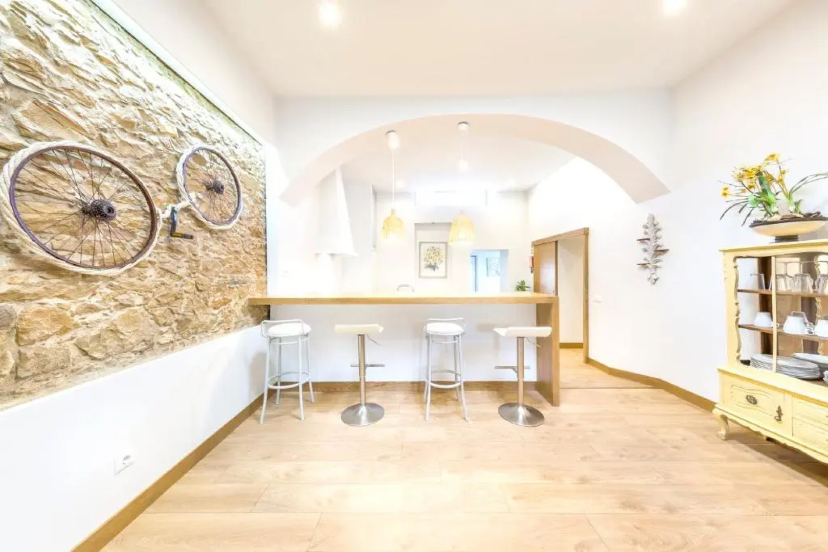 Villa with 3 bedrooms in Quelfes with wonderful sea view shared pool enclosed garden 4 km from the beach