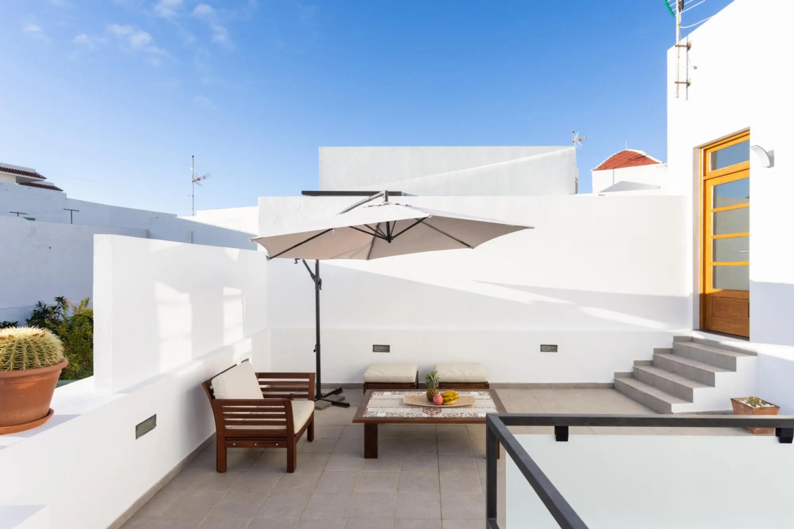 Spectacular Studio Los Silos, Terrace