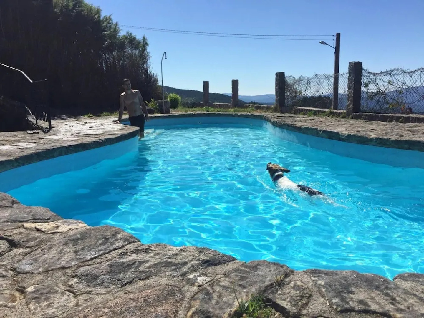 House with 3 Bedrooms in a Porteliñas, with Wonderful Mountain View, Private Pool, Enclosed Garden - 55 Km From the Beach