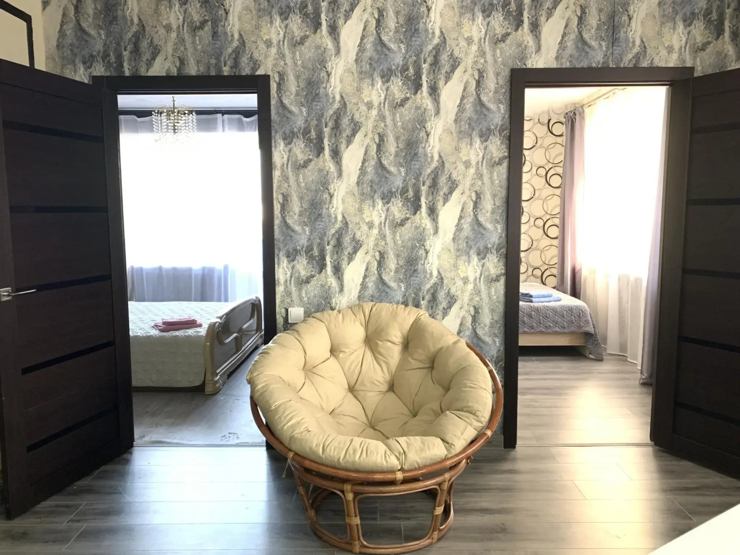 Уютные трехкомнатные апартаменты на улице Калинина