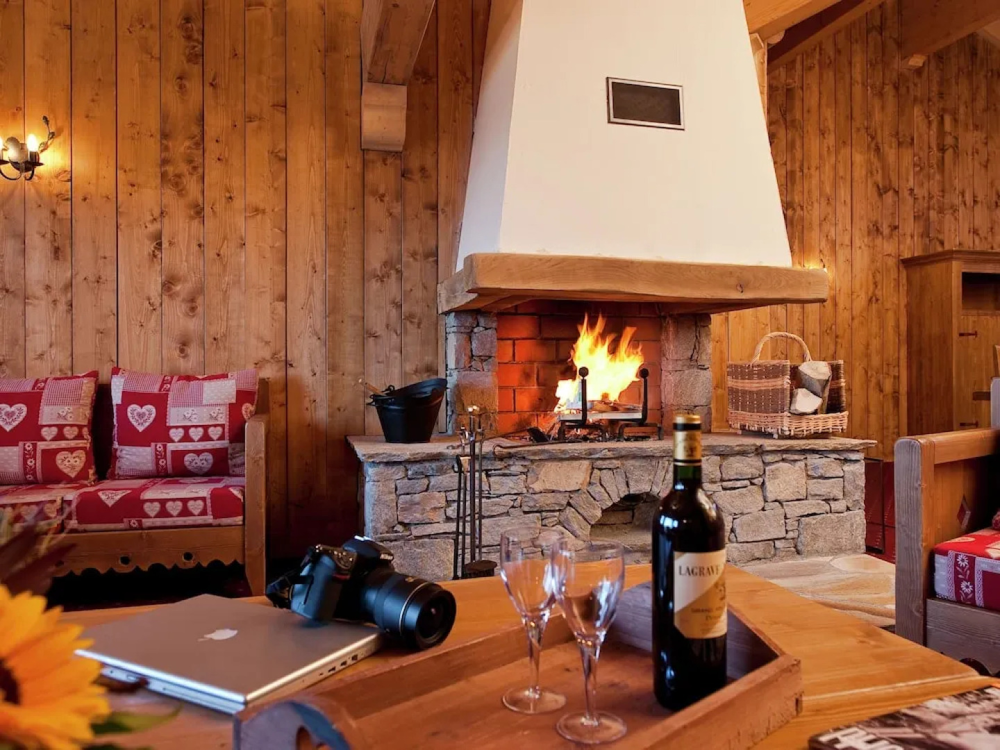 Lovely Apartment With a Fireplace in a Child-friendly Village