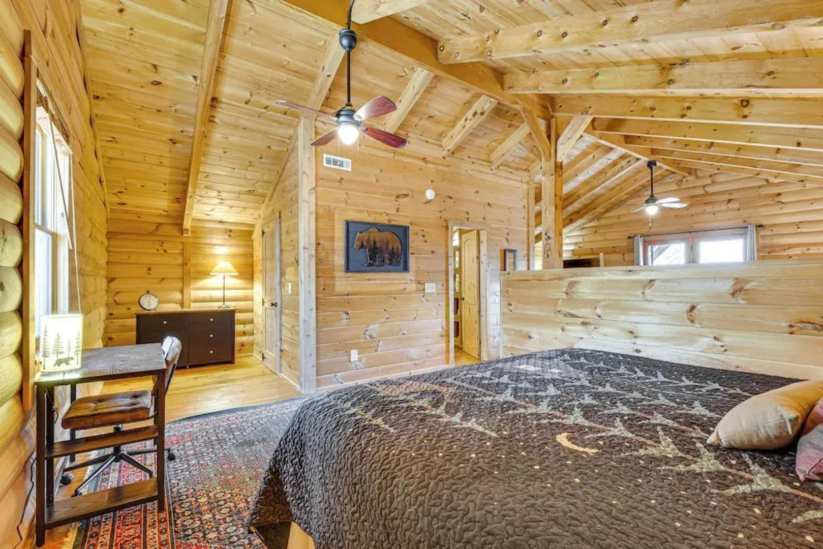 3 Mi to Dtwn Clayton: Cabin w/ Trail Access!