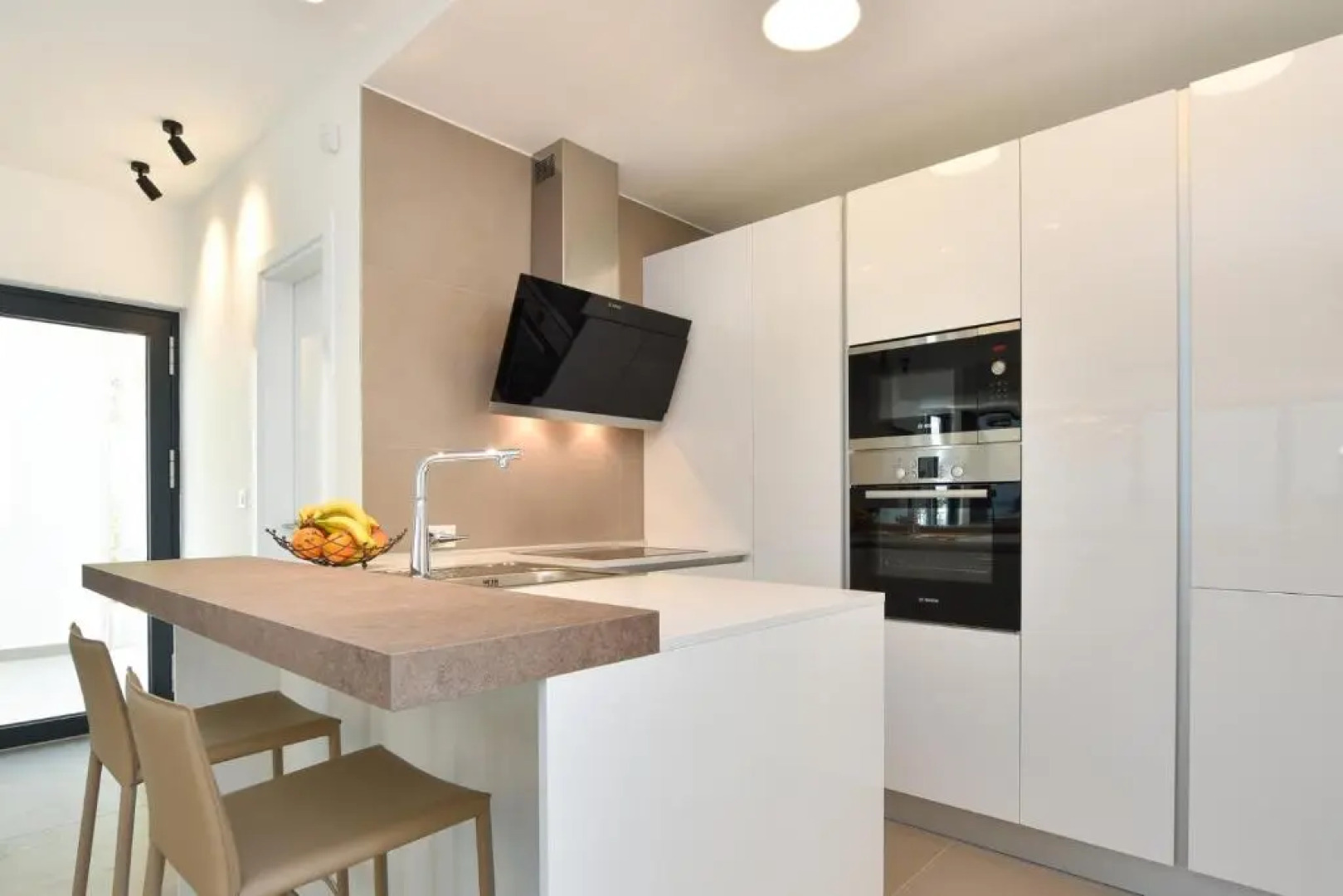 Luxury, seafront Villa IVAN with heated pool only 100m from beach