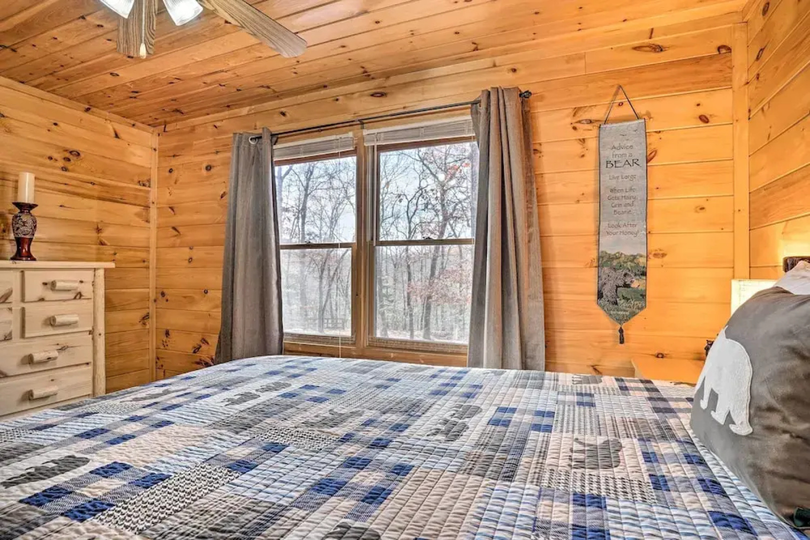 'serenity Cabin' w/ Furnished Deck